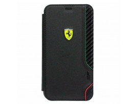 CG MOBILE IPhone XR FERRARI Racing PU Leather Soft Touch Carbon Flip Booktype